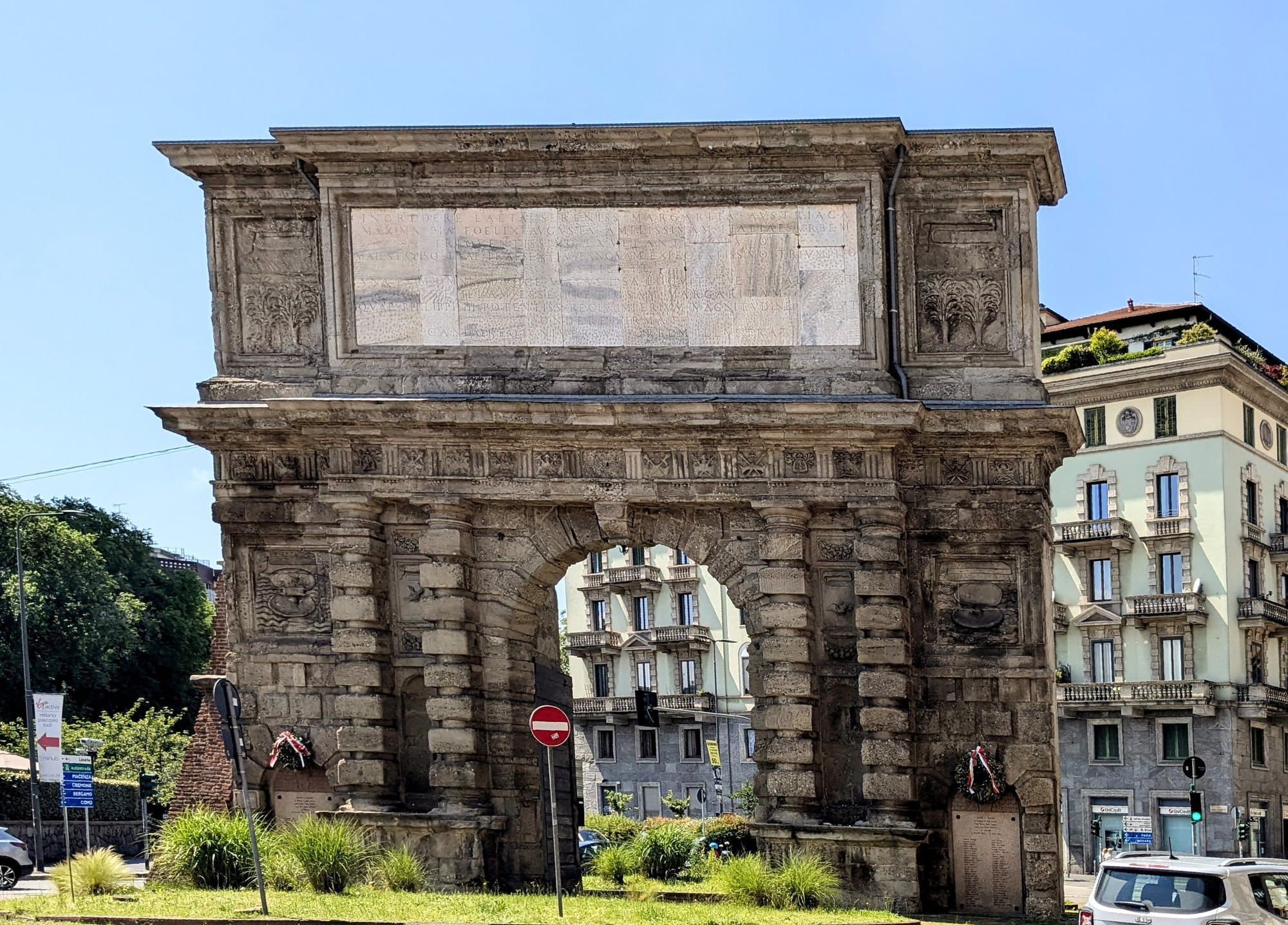 L'arco cinquecentesco di Porta Romana